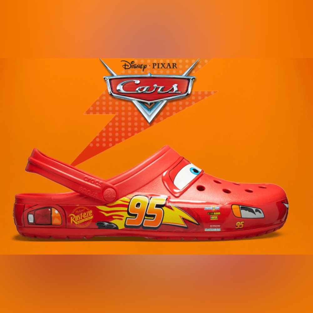 NWT Lightning McQueen CROCS